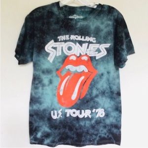 Rolling Stones 1978 Tour Tie Dye T Shirt